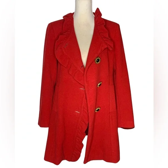 Skirtin Around Wool Coat - Picture 2 of 7